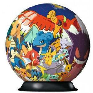 Ravensburger 3d Puzzle-Ball Pokemon -Puslespil, 72 Brikker