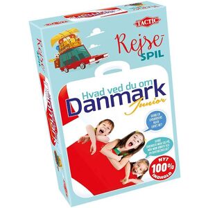 Tactic Rejsespil - Hvad Ved Du Om Danmark? - Tactic - Onesize - Spil