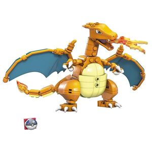 Mega Pokemonfigur - Pokémon Construx Charizard - 222 Dele - Mega Bloks - Onesize - Legetøj