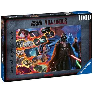 Ravensburger Puslespil - 1000 Brikker - Star Wars Darth Vader - Ravensburger - Onesize - Puslespil