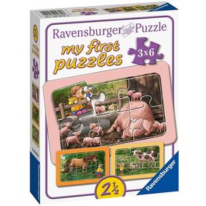 Ravensburger Puslespil - My First - 3 Forskellige - Exploring Th - Ravensburger - Onesize - Puslespil