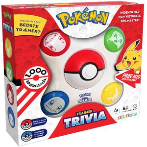 Pokémon Spil - Trivia Trainer - Pokémon - Onesize - Spil