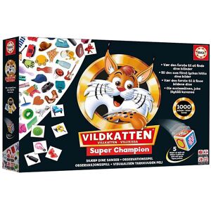 Educa Brætspil - Vildkatten Super Champion - Educa - Onesize - Brætspil