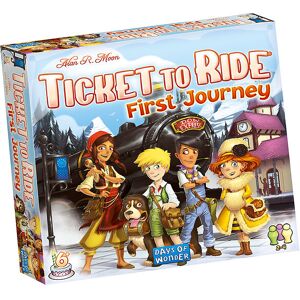 Ticket To Ride Brætspil - First Journey - Nordic - Ticket To Ride - Onesize - Brætspil