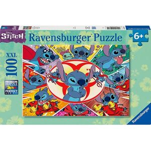 Ravensburger Puslespil - 100 Brikker - Disney Stitch - Ravensburger - Onesize - Puslespil