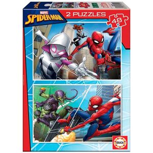 Educa Puslespil - 2 X 48 Brikker - Spider-Man - Educa - Onesize - Puslespil