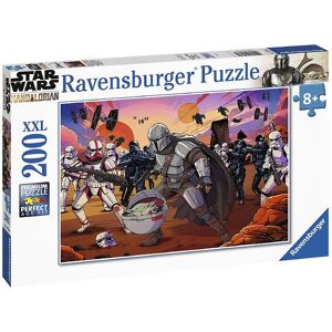 Ravensburger Puslespil - 200 Brikker - The Mandalorian Face-Off - Ravensburger - Onesize - Puslespil