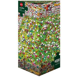 Heye Puzzle Puslespil - Crazy World Cup - 4000 Brikker - Heye Puzzle - Onesize - Puslespil