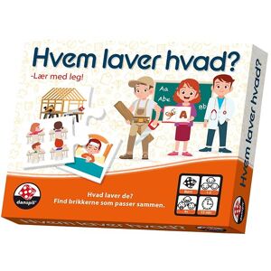 Danspil Spil - Hvem Laver Hvad? - Danspil - Onesize - Spil