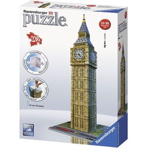 Ravensburger Puslespil - 216 Brikker - 3d - Big Ben - Ravensburger - Onesize - Puslespil