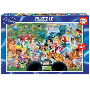 Educa Puslespil - 1000 Brikker - Disney - The Marvellous World - Educa - Onesize - Puslespil