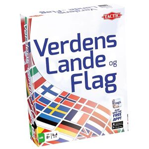 Tactic Brætspil - Verdens Lande Og Flag - Tactic - Onesize - Brætspil