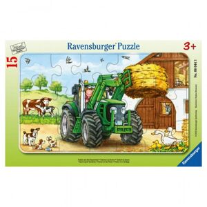 Ravensburger: Traktor på gården 15 Brikker