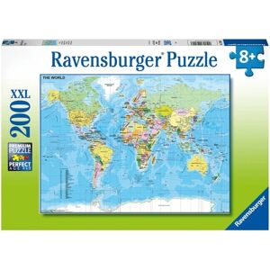 Ravensburger Map of the World XXL 200 Brikker