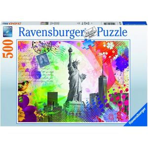 Ravensburger: New York Postcard 500 Brikker