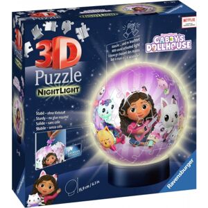 Ravensburger 3D Gabby's Dollhouse med natlys 74 brikker