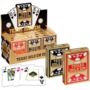 Copag Texas Hold 'Em Gold Jumbo Face Display Mix