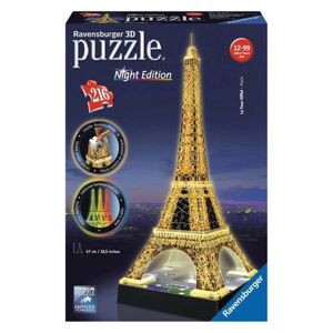 Ravensburger Eiffel Tower Night Edition 3D - 216 Brikker