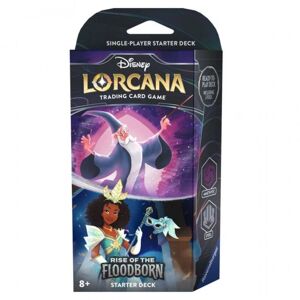 Ravensburger Disney Lorcana TCG: Rise of the Floodborn Starter Deck - Amethyst & Steel