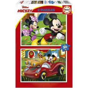 Educa Disney Mickey 2x20 Brikker