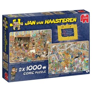 Jumbo Jan Van Haasteren : A Trip to the Museum 2x1000 brikker