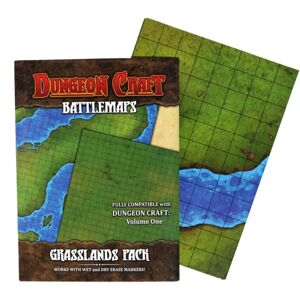 1985 Games Dungeon Craft: BattleMap - Grasslands
