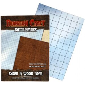 1985 Games Dungeon Craft: BattleMap - Snow & Wood