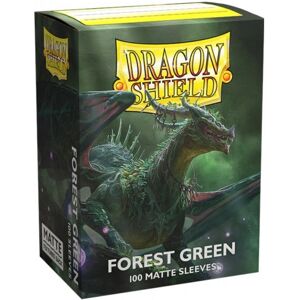 Arcane Tinmen Sleeves Dragon Shield - Matte 63 x 88 mm Forest Green