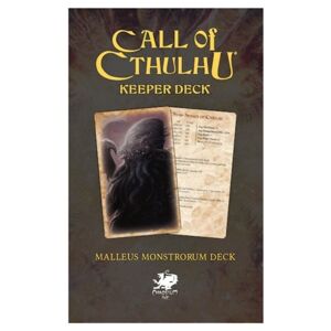 Chaosium Call of Cthulhu RPG: Keeper Deck - Malleus Monstrorum