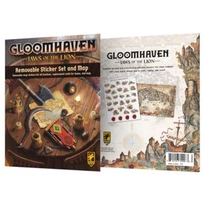 Cephalofair Games Gloomhaven: Jaws of the Lion - Removable Sticker Set & Map