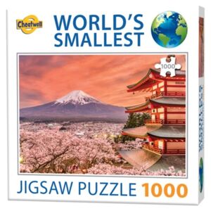 Cheatwell Verdens mindste puslespil: Mount Fuji, Japan 1000 brikker