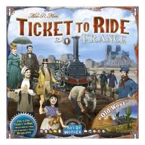 Days of Wonder Ticket to Ride: France & Old West (Exp.) (DK)