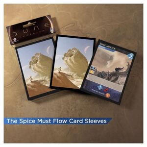 Dire Wolf Dune: Imperium Sleeves 63,5 x 88 mm - The Spice Must Flow