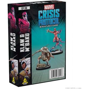 Atomic Mass Games Marvel: Crisis Protocol - Klaw and M'Baku (Exp.)