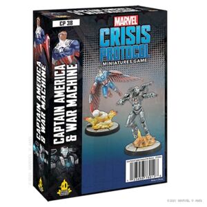Atomic Mass Games Marvel: Crisis Protocol - Captain America and War Machine (Exp.)
