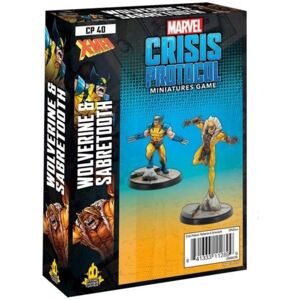 Atomic Mass Games Marvel: Crisis Protocol - Wolverine and Sabertooth (Exp.)