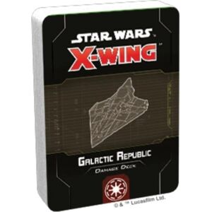 Fantasy Flight Games Star Wars: X-Wing - Galactic Republic Damage Deck (Exp.)