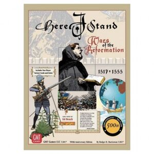 GMT Games Here I Stand: Wars of the Reformation 1517-1555 - 500th Anniversary Edition
