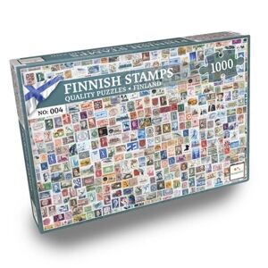 Lautapelit Nordic Puzzles: Finnish Stamps 1000 brikker