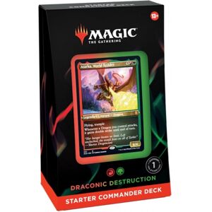 Magic The Gathering Magic: The Gathering - Draconic Destruction Starter Commander Deck 2022