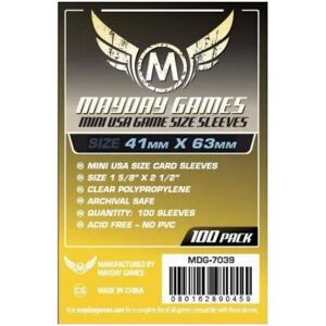 Mayday Games Mayday Sleeves 41 x 63 mm