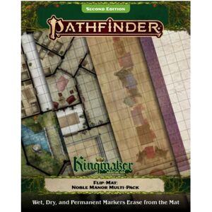 Paizo Pathfinder RPG Flip-Mat: Kingmaker - Noble Manor Multi-Pack