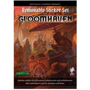 Cephalofair Games Gloomhaven Removable Sticker Set