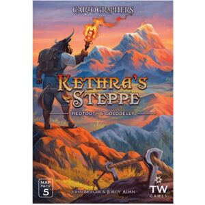 Spelexperten Cartographers: Kethra's Steppe - Redtooth & Goldbelly (Exp.)