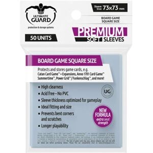 Ultimate Guard Sleeves Square 73 x 73 mm