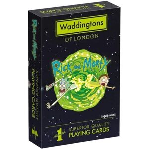 Winning Moves Rick and Morty Playing Cards