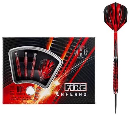 Fire Inferno 90% NT steeltip dartpile fra Harrows - 23 gr