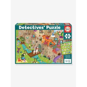 Puzzle 50 piezas Detective Castillo - EDUCA verde oscuro bicolor/multicolo