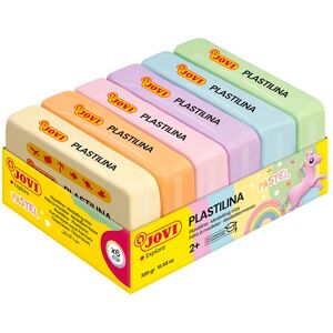 Jovi Plastilina  Pastel 50g 6 colores