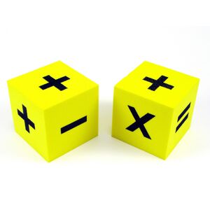 Koplow Games Dado 6 caras signos matemáticos 2 unidades